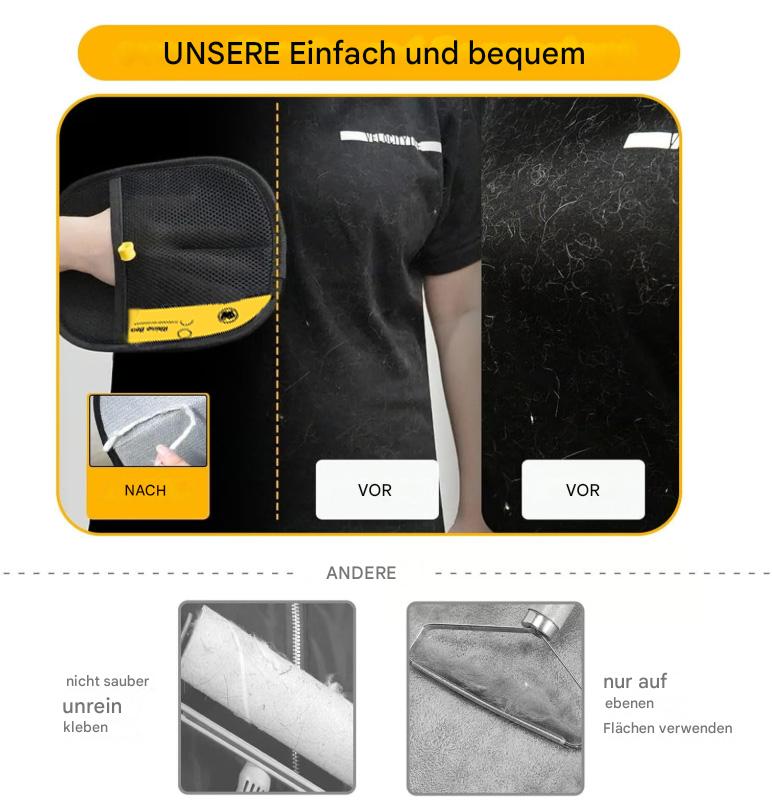 🔥Letzter Tag🐶🐱Antistatische Handschuhe zum Entfernen von Tierhaaren