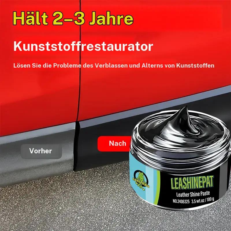 Mehrzweck-Pflegepaste für schwarzes Leder