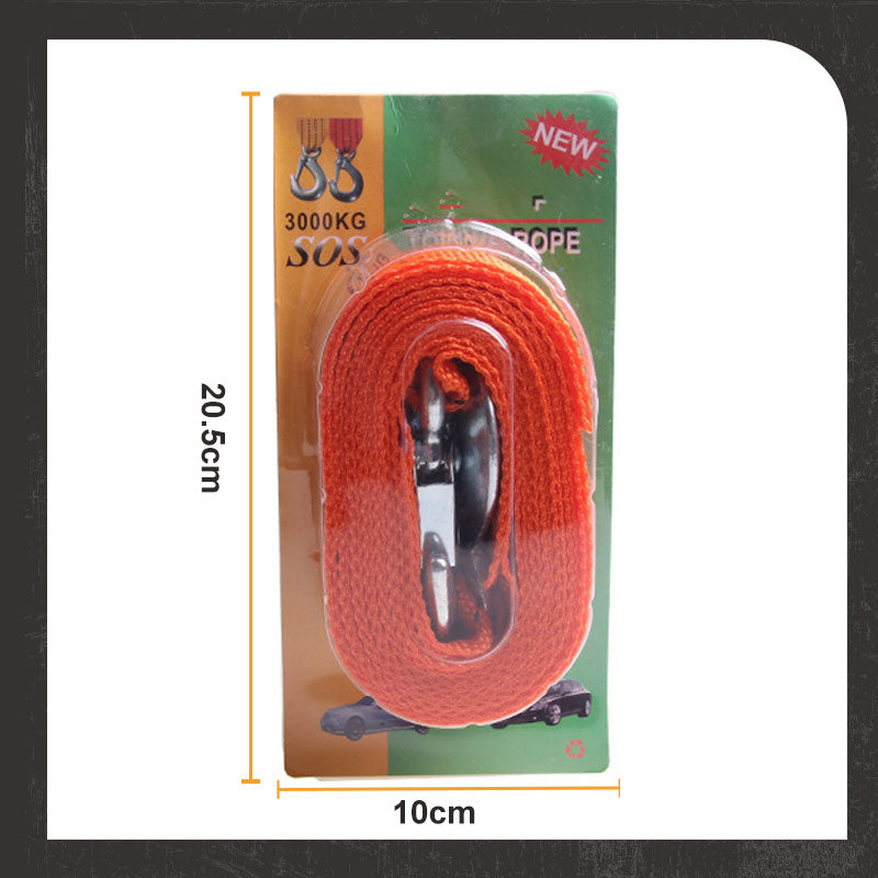 đ KAUFE 2, ERHALTE 1 GRATIS! đ 4m Abschleppseil mit Haken â 3t Tragkraft, Stabile Ăsen & FĂŒr Pkw & GelĂ€ndewagen âĄ