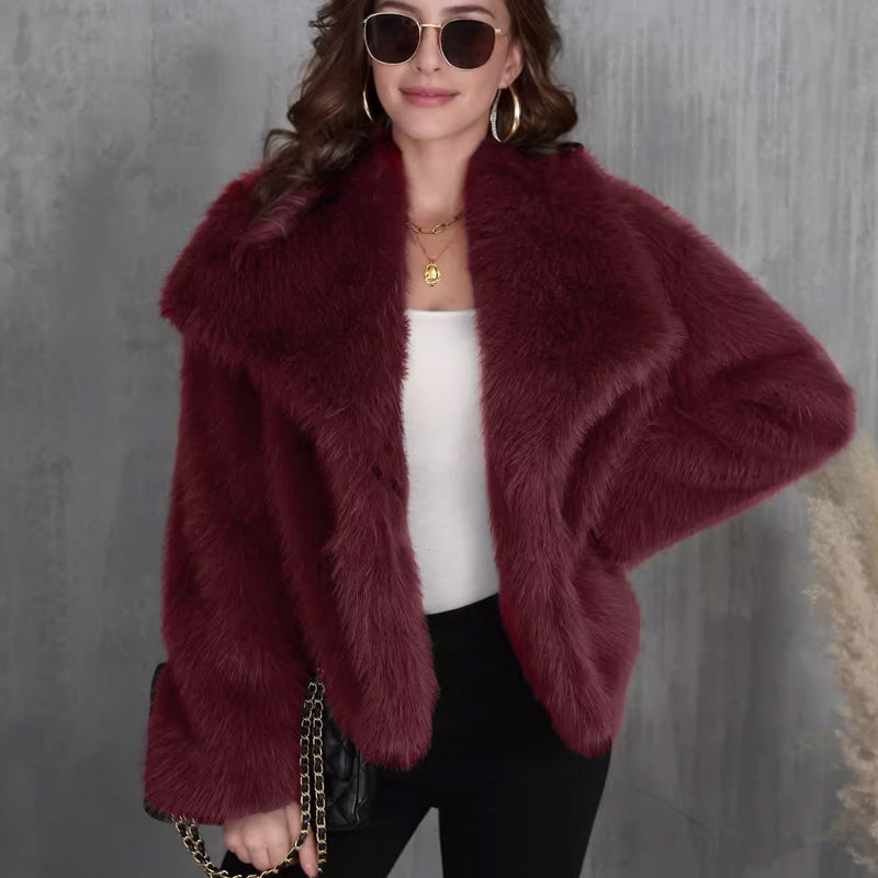 ❄️Winter-Specials❄️ Damen Flauschige Kurzjacke