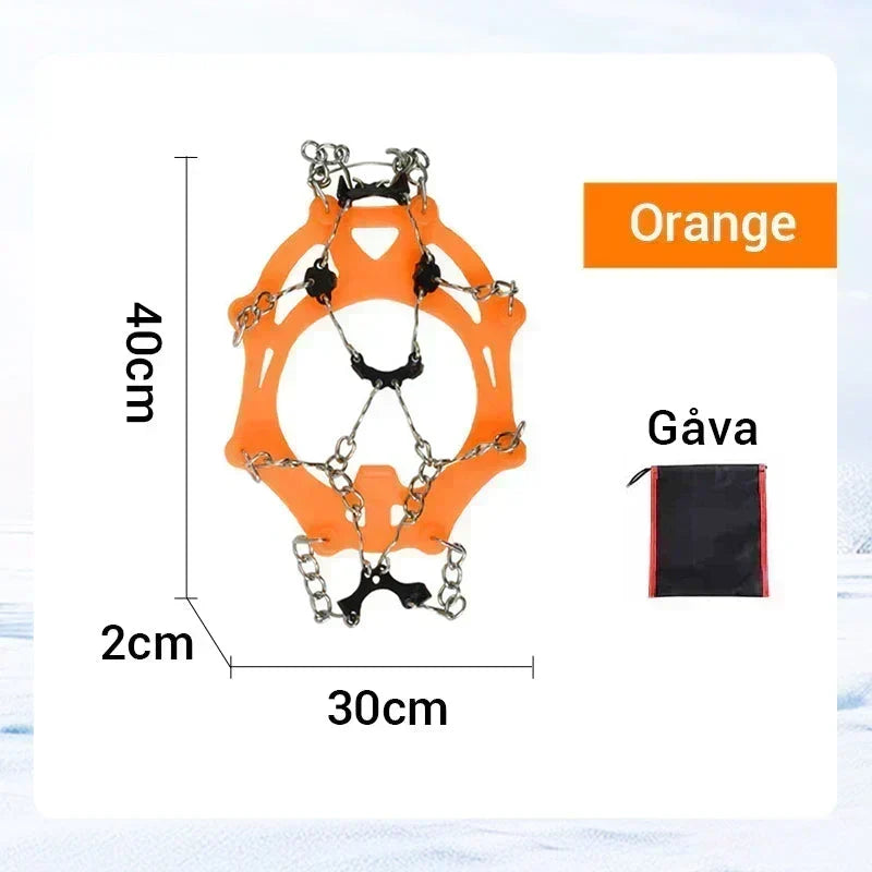 đïž 50% RABATT! âïž Schneeketten fĂŒr Schuhe â Rutschfest & universal âš