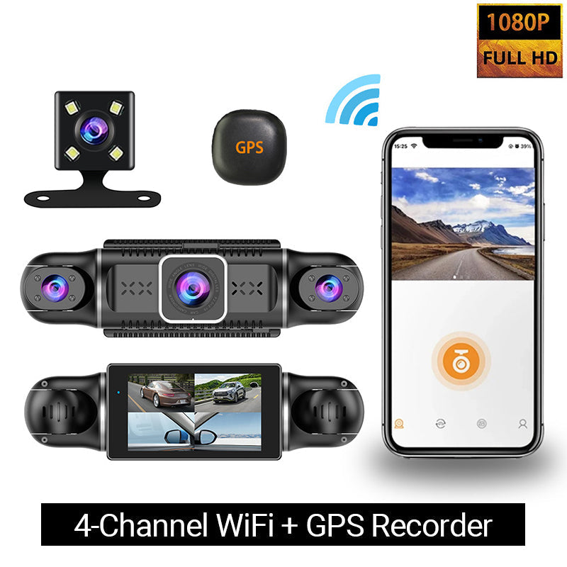 đ„2026 HEIĂER VERKAUFđ„ 4-Kanal 1080P Auto-Recorder