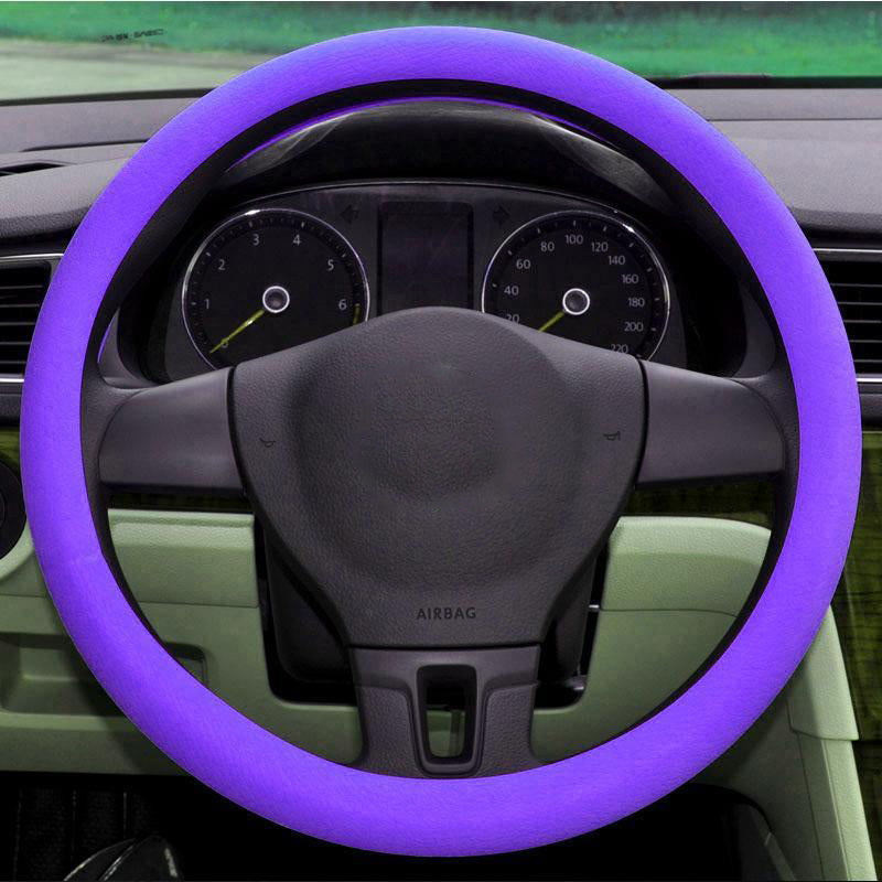 🎉 50% RABATT !! 🚗 Lenkradbezug aus Silikon – griffig, schützend, sekundenschnell montiert – ohne Werkzeug!