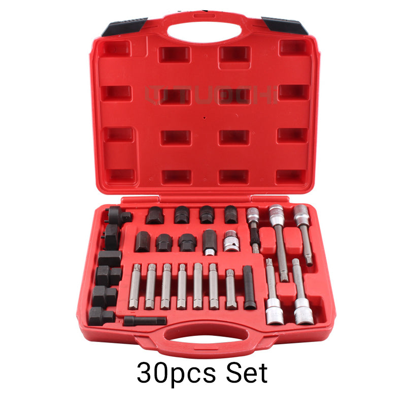 Generator-Riemenscheiben-Ausbauwerkzeugsatz mit Organizer(50% OFF)