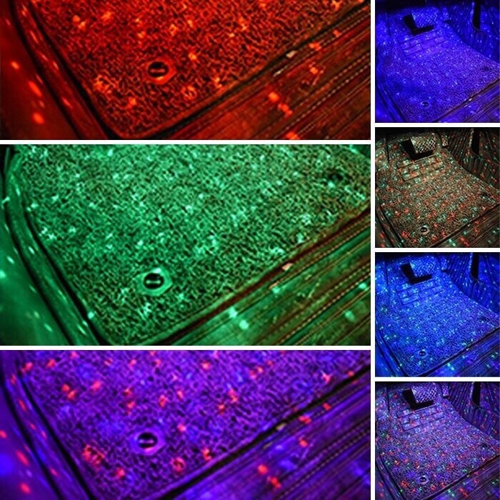 Auto-Innenbeleuchtung - (umfasst 4 Lichtleisten)