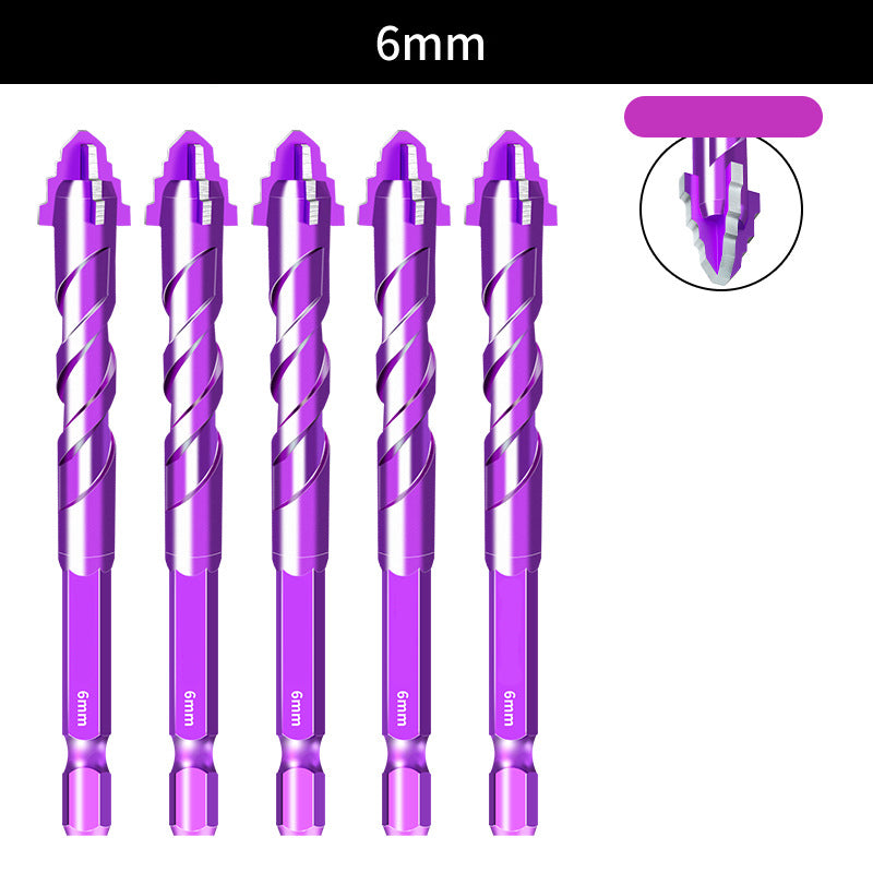 5-teiliges Premium-Bohrerset mit 4 Schneiden