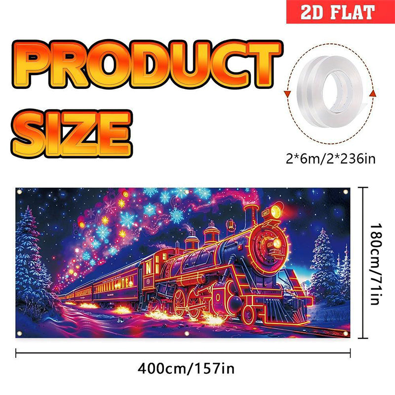 🔥Solange der Vorrat reicht 54 % Rabatt!🎉UV-fluoreszierendes Weihnachtsbanner