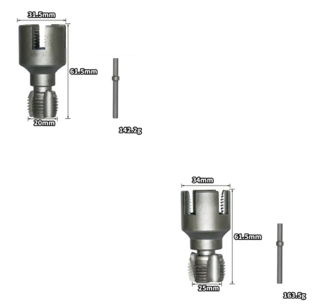 đ§ 50% RABATT! âïž Rohrgewindeschneidwerkzeug â PrĂ€zisions-Schneideisen â FĂŒr Metall/PVC, Ergonomischer Griff & Professionelle Ergebnisse đ ïž