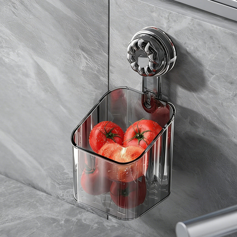 🚿 Wiederverwendbares Duschregal mit Saugnapf – ganz ohne Bohren ✨
