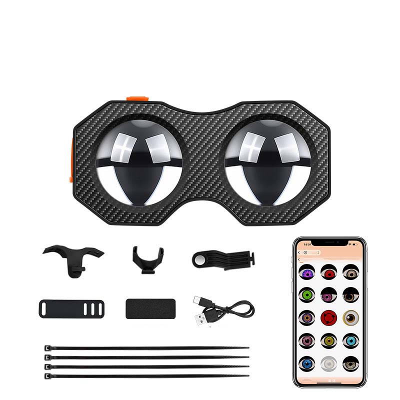 Dynamisches Teufelsauge Fahrrad-Rücklicht