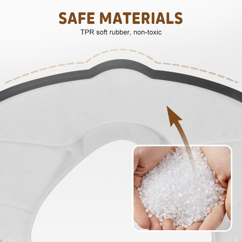 📢📢50 % RABATT! 🧒🚽 Klappbarer Toilettensitz für Kinder – Passend für 99 % aller Toiletten, rutschfest, hygienisch und extrem leicht zu transportieren (281 g) ⚡