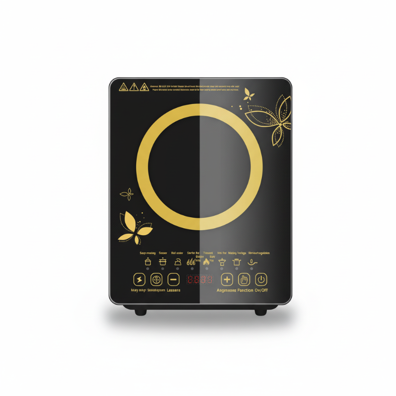 📢📢50 % Rabatt!! ⏰Hochleistungs-Induktionsherd mit 2200 W