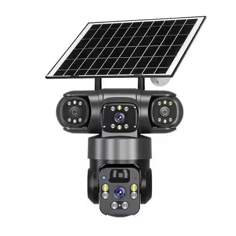 🥳HEISSER SALE 2026🥳💞50.000+ VERKAUFT!👵❤️ Solarbetriebene Mehrwinkel-Überwachungskamera