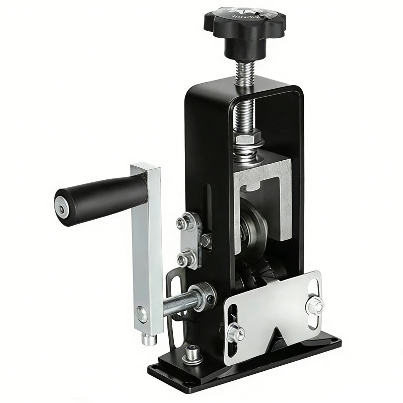 đ 50% RABATT! đ Abisoliermaschine fĂŒr DrĂ€hte 1â25 mm â Automatischer Vorschub, Einstellbare Klingen & Dualer Betrieb (Manuell/Motorisiert) âïžđ