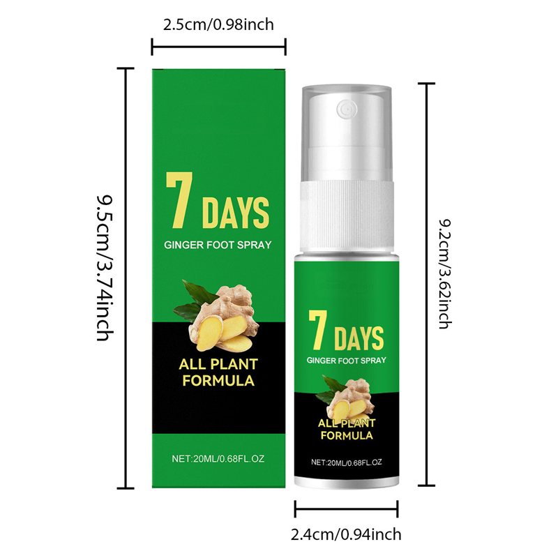 7-Tage-Ingwer-Fußpeeling-Spray