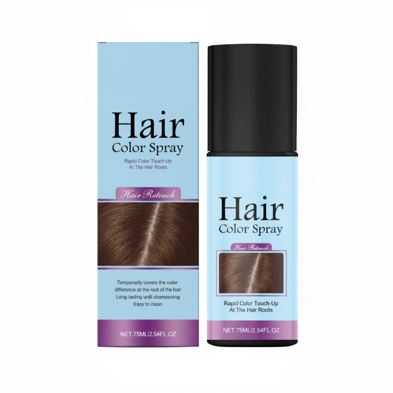 Temporäres Haarfärbespray für die Haarwurzeln