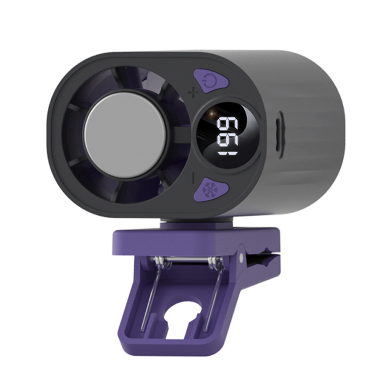 🌀 50% RABATT! 🎉 Wiederaufladbarer Clip-On-Luftkühler für den Außenbereich,Verdunstungskühlung, 3 Geschwindigkeiten & leiser Betrieb