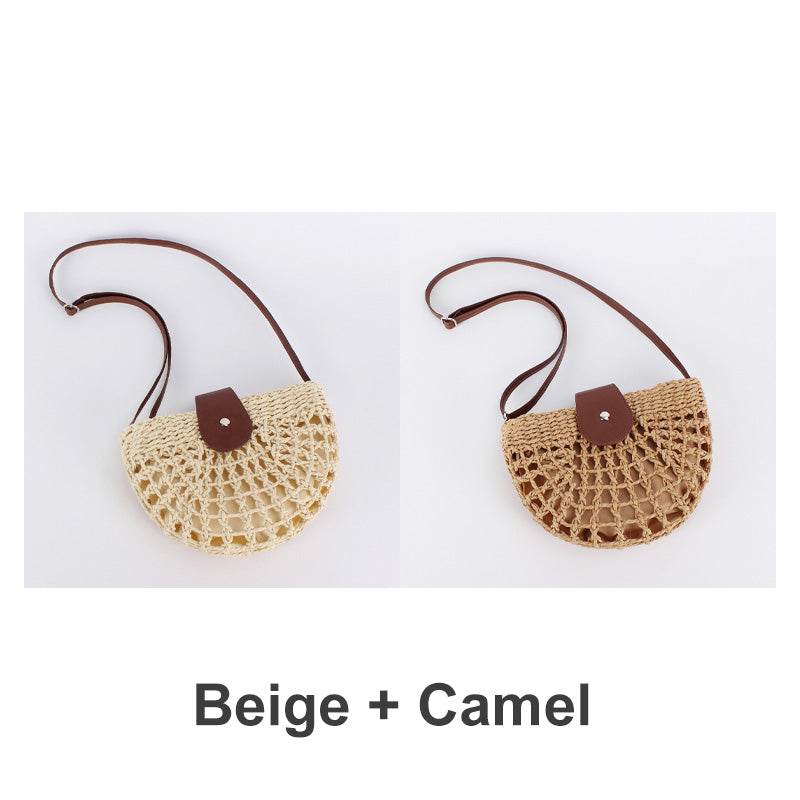 đ 50% RABATT! ⨠Gewebte Umhängetasche fĂźr Damen â Leicht, stilvoll & perfekt fĂźr den Sommer â vielseitig kombinierbar fĂźr Strand oder Stadt đ
