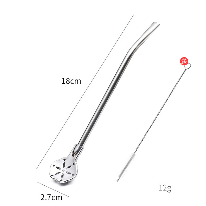 đ„€ NUR FĂR BEGRENZTE ZEIT 50 % RABATT! đ„ 2-in-1-Trinkhalm-Löffel aus 304 Edelstahl â Trinkhalm und RĂŒhrlöffel in einem, mit abnehmbarem Design & umweltfreundlich wiederverwendbar âš