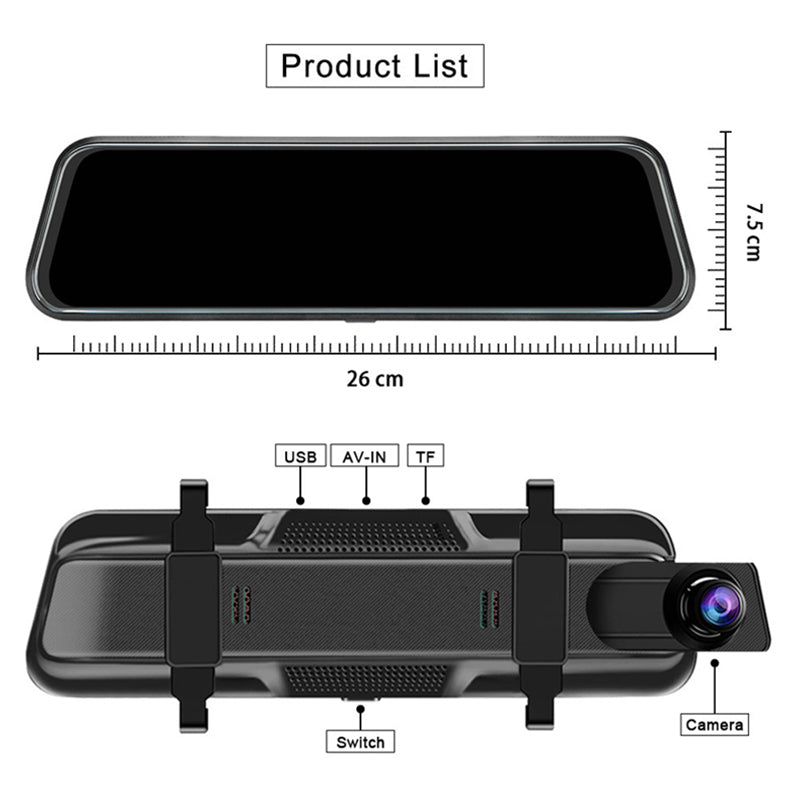 📢📢 50 % RABATT !! ⏰ Touchscreen-Dashcam – Front & Heck in 4K, 24/7 Parküberwachung & Rückfahrhilfe – Nachtsicht, Loop-Aufnahme – perfekt für alle Wetterbedingungen beim Fahren 🚗