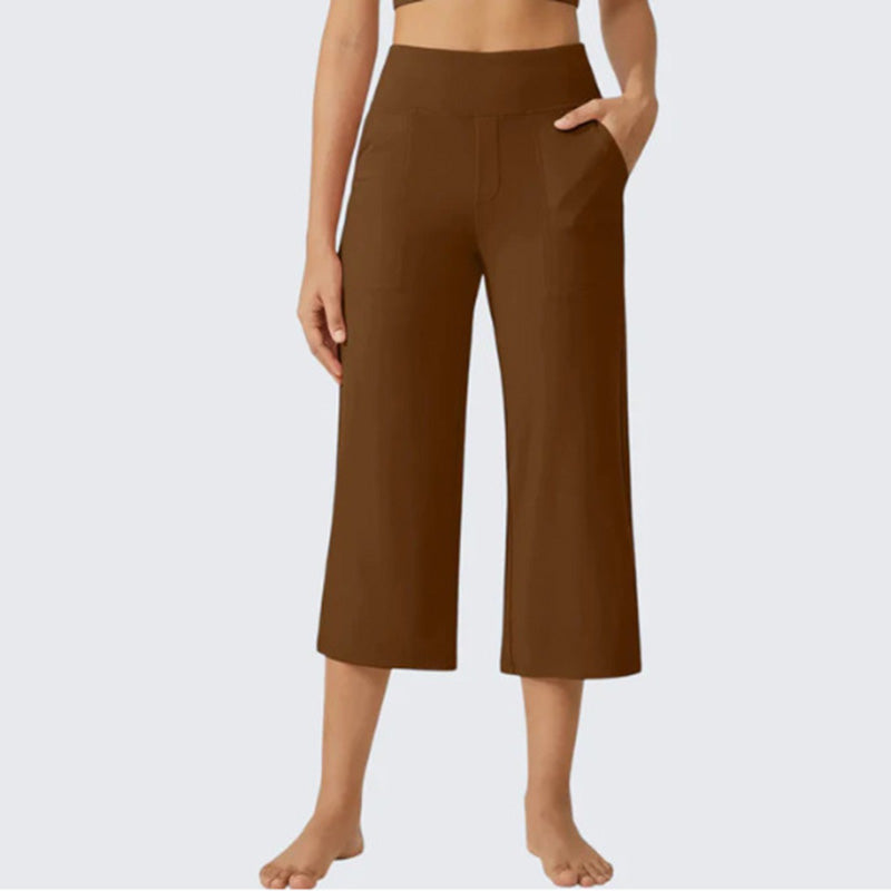 đ 50% RABATT! đ¸ Damen lässige weite Bein Caprihose â Leicht, luftig & vielseitig â Perfekt fĂźr warme Tage, Strand oder Freizeit â bequemer Begleiter mit Stil âď¸â¨