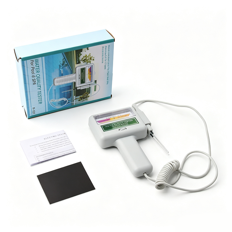 🔬💧2-in-1 Poolwasser pH- & Chlor-Tester – Digitale Messung von pH-Wert & Chlorgehalt – Schnell, wasserdicht & ideal für Swimmingpools, Whirlpools & Spa ✨