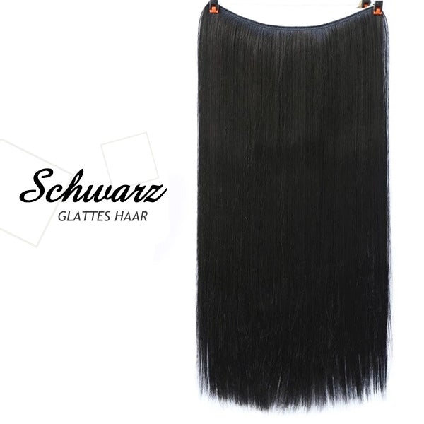 😍Haarverlngerung Unsichtbar Haarteil Extensions Haarverdichtung (55.8CM)😍