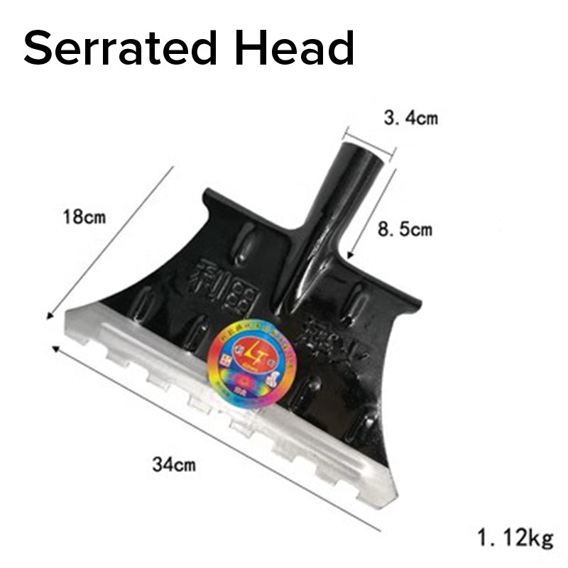 đ
âTough Steel Shovel for Ice Removal & Diggingâ