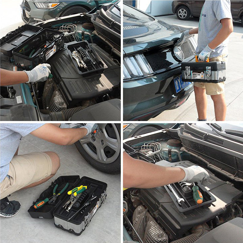 🔥Household Portable Stainless Steel Tool Organizer(50% OFF)🔥