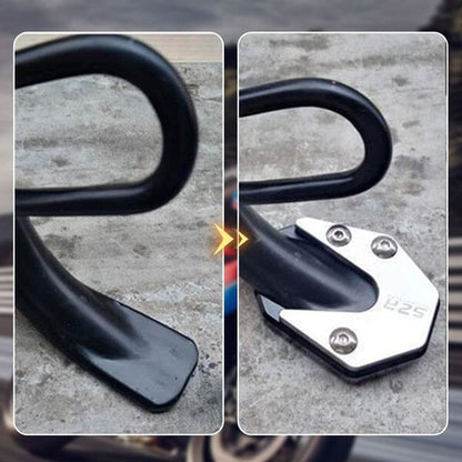 🛵 50% RABATT! 🎉 Motorrad-Ständerfuß-Verbreiterung – Mehr Stabilität, Einfache Montage & Rostfester Stahl 🔩📦