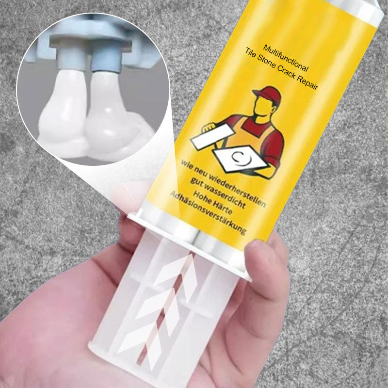 🔥Heißer Verkauf 50% Rabatt✨Multifunktionales Reparatur-Set für Risse in Fliesen und Steinen