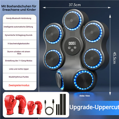 🥊🎶 70% RABATT + KOSTENLOSER VERSAND! ——Boxmaschine mit Bluetooth-Musik für Kinder – Spaß und Bewegung zu Hause 🔥✨