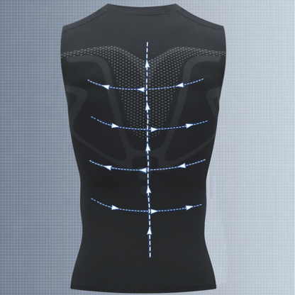 👚 50% RABATT! 🔥 Ionic Shaping ärmelloses Shirt – 2025 Neue Version – Figurformend, atmungsaktiv & perfekt für unter jedem Outfit ✨
