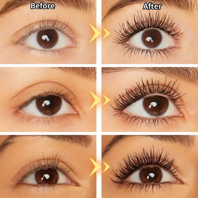 💖Letzter Tag: 2 zum Preis von 1💖Tubing Mascara Schwarz & Braun Duo für das Wimpern-Make-up