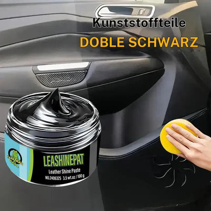 Mehrzweck-Pflegepaste für schwarzes Leder
