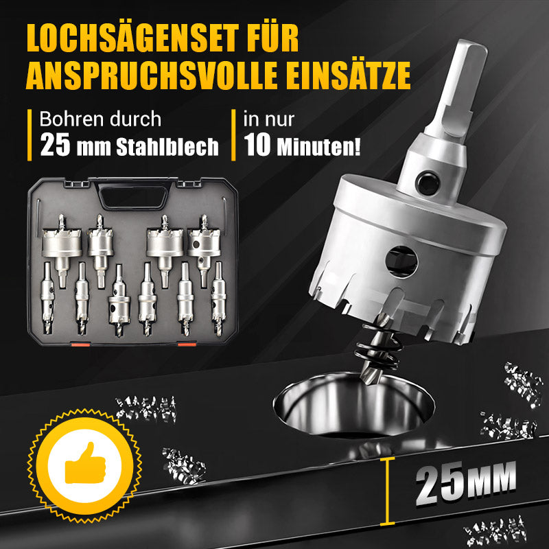 🔥50 % Rabatt sichern🔥Hartmetall-Lochfräser für Metall