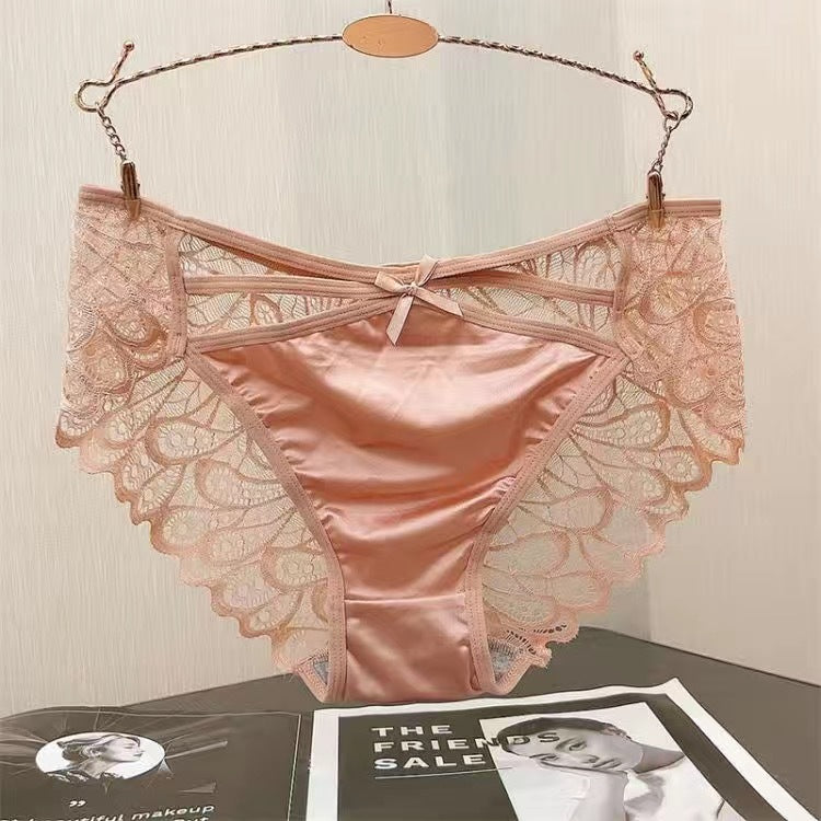 Sexy transparentes Spitzenhöschen für Damen in Übergröße⚡⚡Kaufe 3 und erhalte 1 gratis