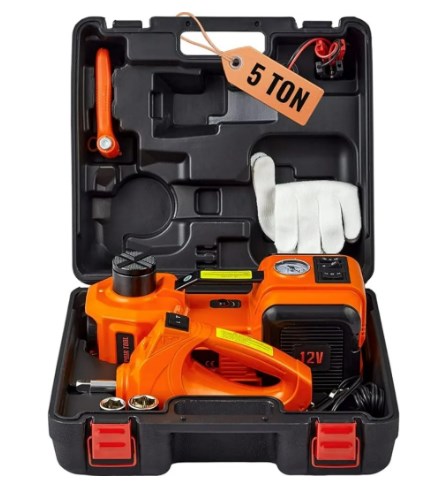 🚗Unverzichtbare Werkzeuge für das Auto repair🛠️ - 12V Elektrischer Hydraulikwagenheber für Autos