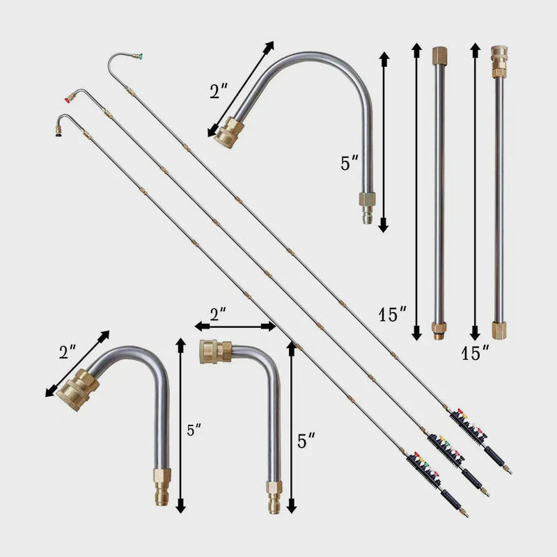 🚿 60% RABATT! 💦 Hochdruckreiniger-Stab-Set 4000 PSI – Tiefenreinigung, Ergonomisches Design & Langlebige Konstruktion 🔧