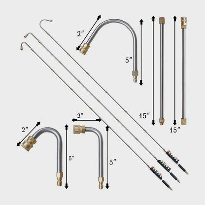 🚿 60% RABATT! 💦 Hochdruckreiniger-Stab-Set 4000 PSI – Tiefenreinigung, Ergonomisches Design & Langlebige Konstruktion 🔧