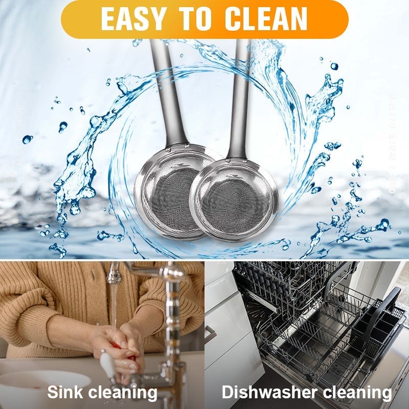 Edelstahl Öl-Schöpf- und Sieblöffel (50 % RABATT)