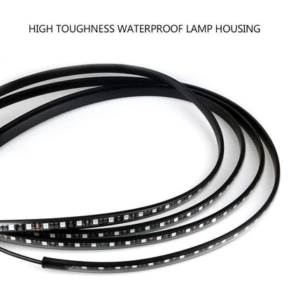🔥2026 Auto-Chassis Flexibler wasserdichter RGB-LED-Lichtstreifen (4 Stück)