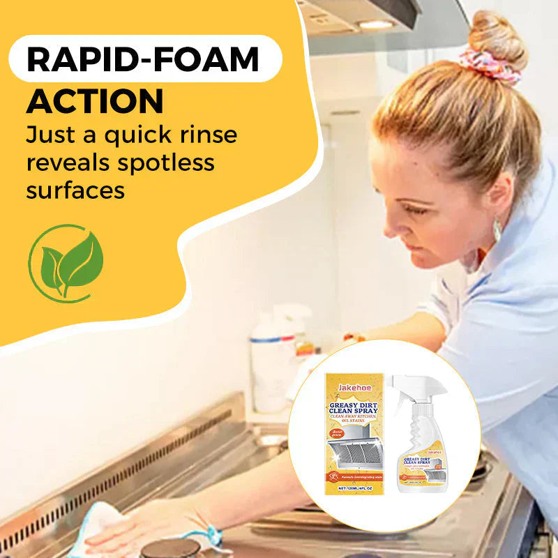 ⏳Begrenzte Zeit 50% Rabatt💥🧼✨ Schwerer Fettentferner mit milder Formel & schneller Zersetzung♻️💥
