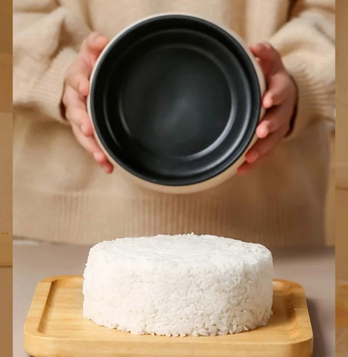 🔥 Nur für kurze Zeit!🍚Mini Reiskocher mit Antihaftbeschichtung – Kompakt, tragbar und ideal für 1–2 Personen