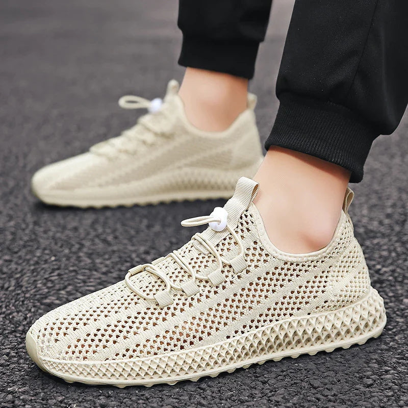 👟 50% RABATT! 🚶‍♂️ Atmungsaktive Herrenschuhe aus Leichtem Mesh – Bequem, Rutschfest & Perfekt Für Den Alltag & Spaziergänge 🏃