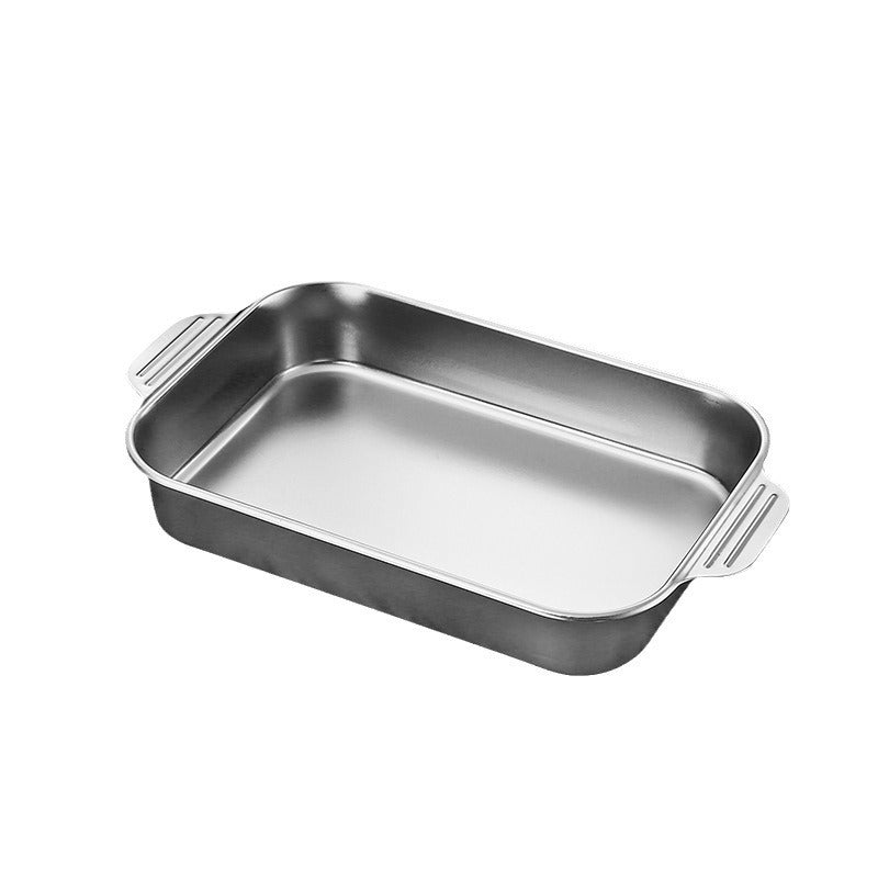Edelstahl-Backblech mit Deckel