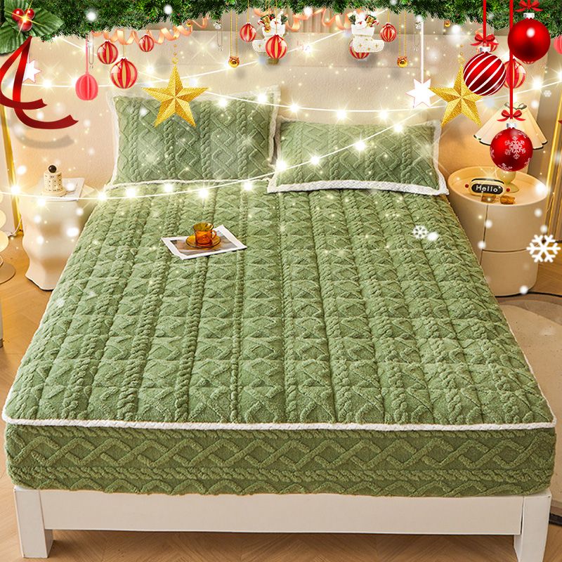 💖 50 % Rabatt! 💖 Winter-Bettlaken-Set 3-teilig, strapazierfähig & wärmeverstärkt für Zuhause