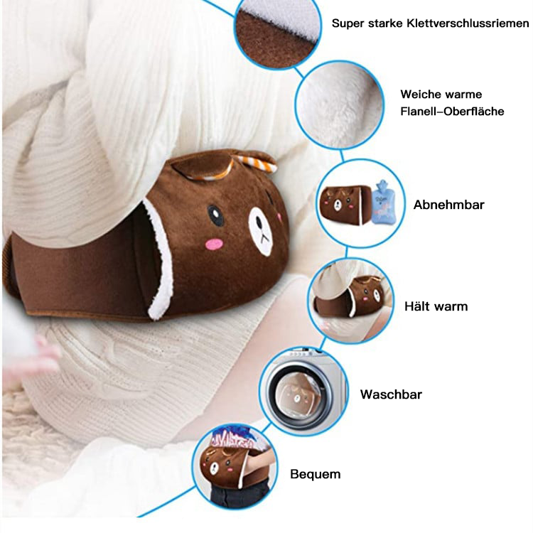 🎅Weihnachtsangebot 50% Rabatt🔥Kuscheliges nachfüllbares Wärmflaschenband