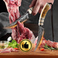 💝Neujahrsangebote💝Scharfe Geweih-Ausbeinmachete mit Machete und Geschenkbox