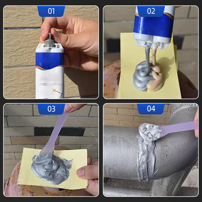 Metallkleber – Schweißnaht-Metallreparaturkleber